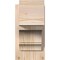 Ekena Millwork Balboa Block Smooth Outlooker, Douglas Fir, 7 1/2"W x 14"D x 14"H OUT08X14X14BOA05SDF - alternate 3